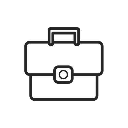 Graphic of a briefcase