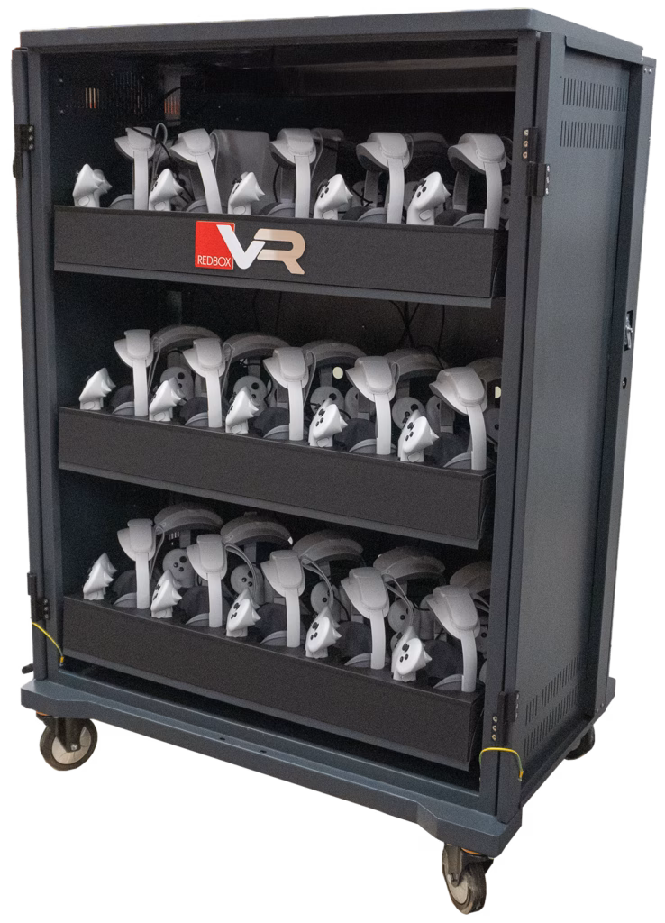 30 User Pico 4 Ultra Enterprise Cart - Right Hand Side